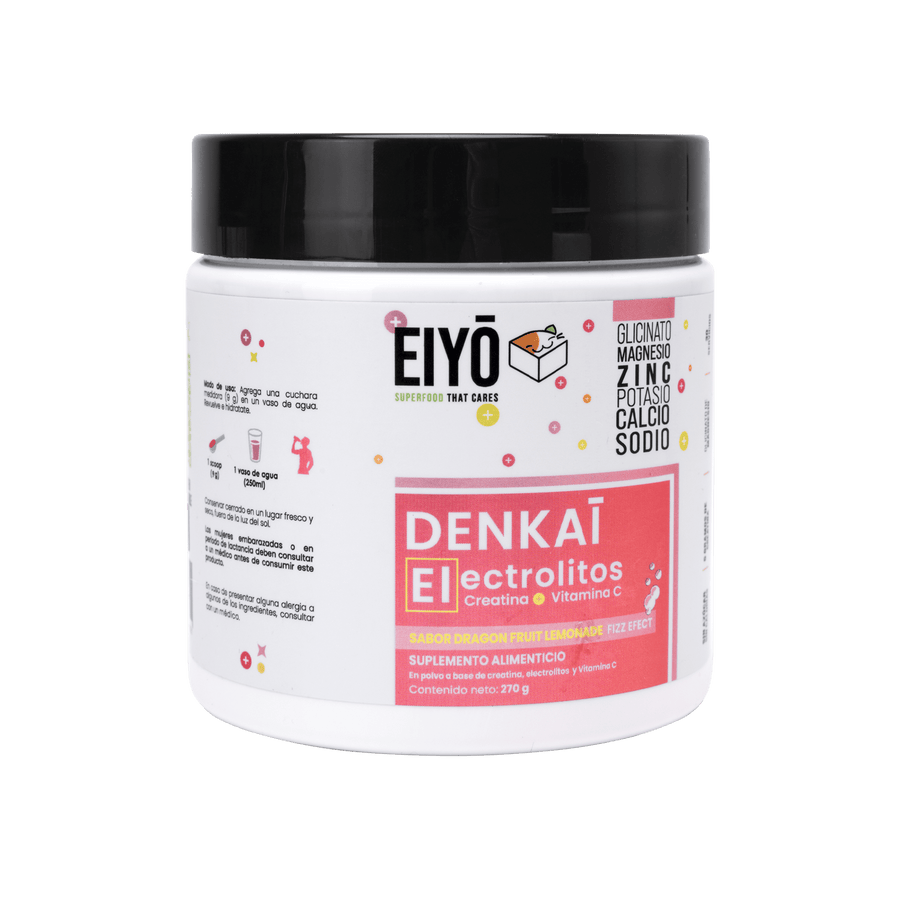 Denkai en Polvo - Electrolitos, Creatina y Vitamina C 270 g - Eiyo