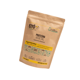 Proteína vegetal sabor vainilla 600 g - Eiyo