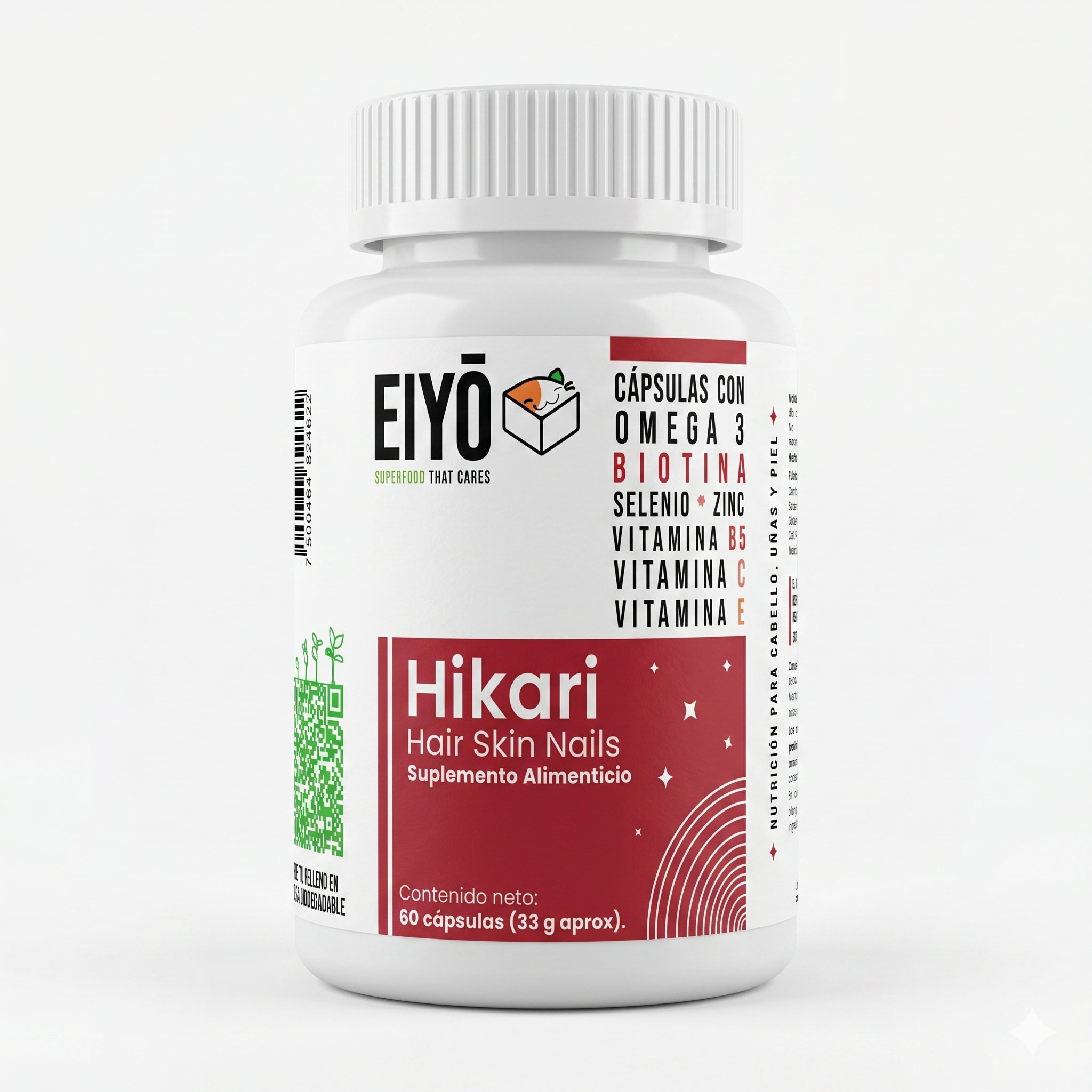 Hikari Cabello Piel y Uñas