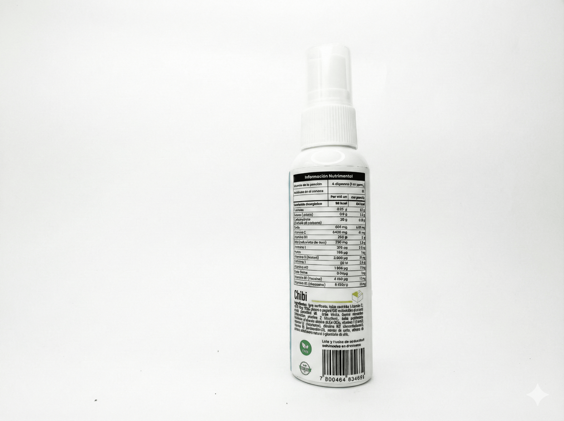 CHIBI Eiyo Spray Multivitamínico Infantil – Vitamina C, Vitamina D3, Vitamina K, Biotina, Zinc, Vitamina A, Vitamina E y Vitamina B12 Sabor Cereza Natural para niños nueva Tecnologia Alta Absorción - Eiyo