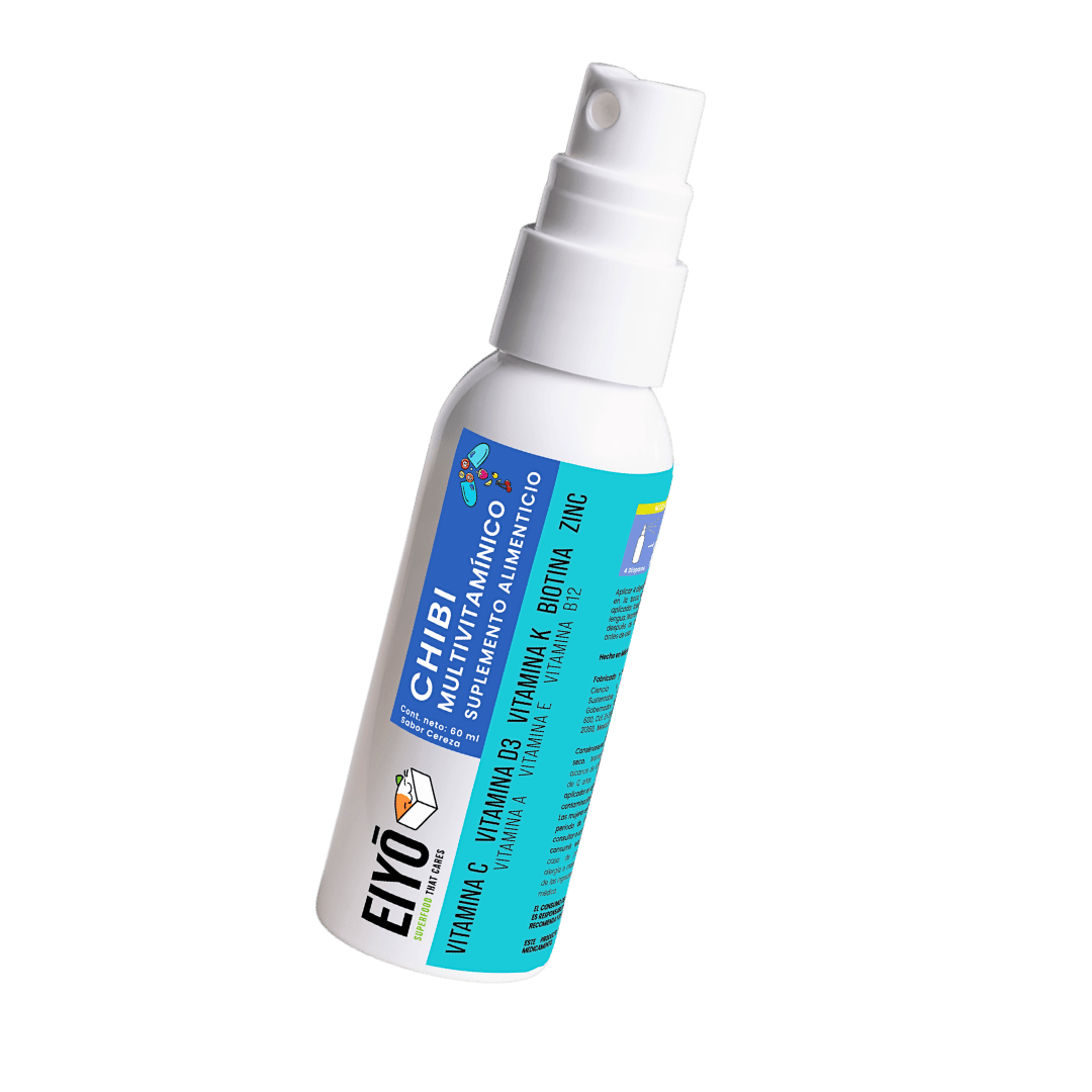 CHIBI Spray Multivitamínico Infantil – Sabor Cereza - Eiyo