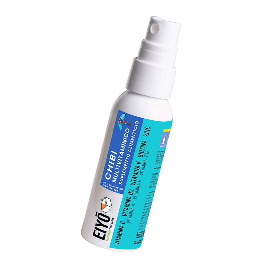 CHIBI Spray Multivitamínico Infantil – Sabor Cereza - Eiyo
