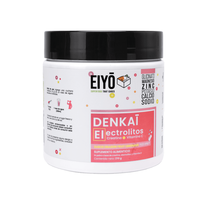 Denkai en Polvo - Electrolitos, Creatina y Vitamina C 270 g - Eiyo
