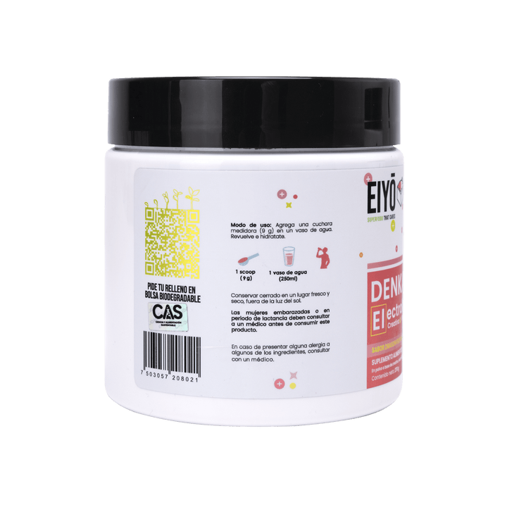 Denkai en Polvo - Electrolitos, Creatina y Vitamina C 270 g - Eiyo