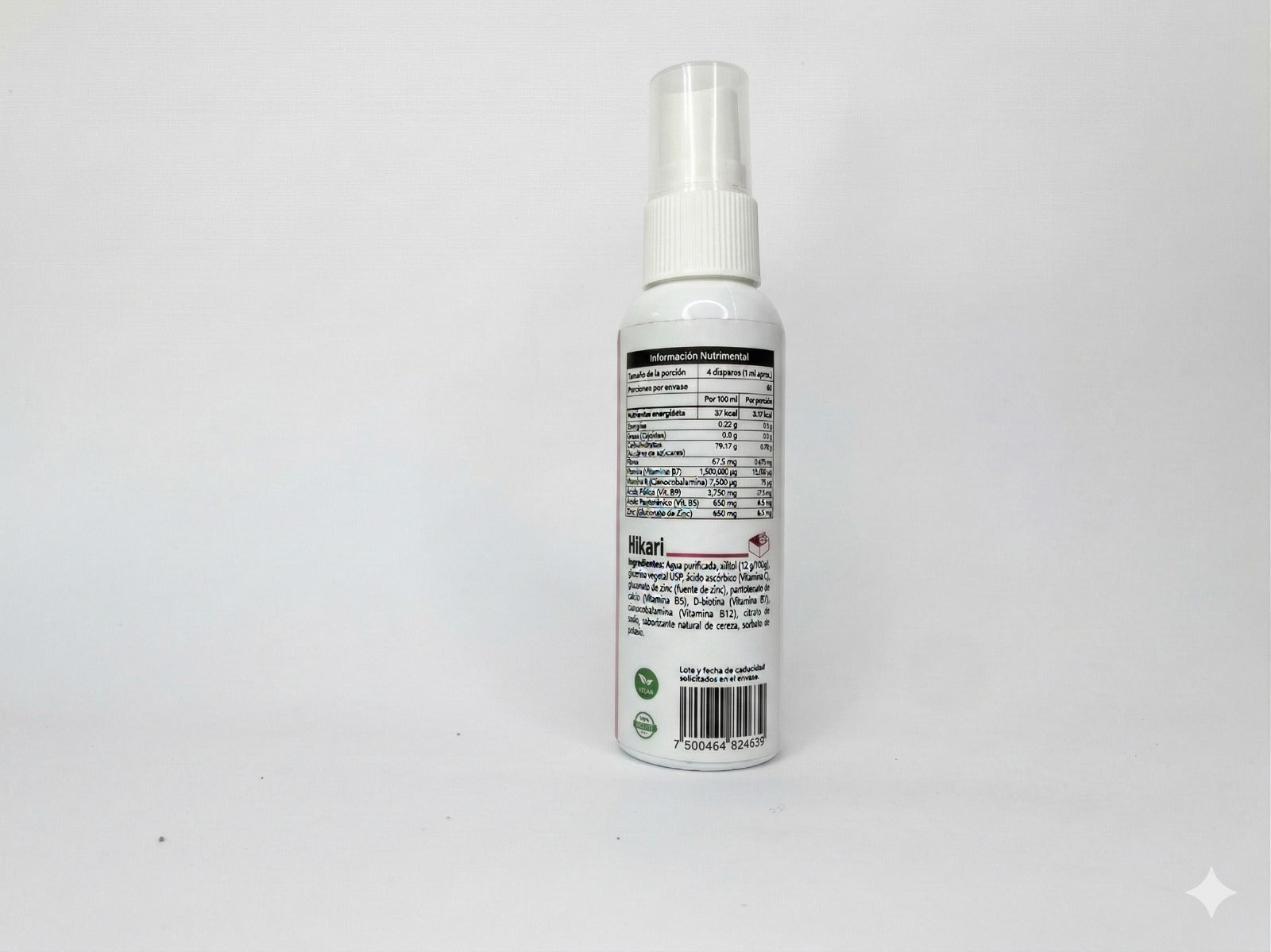 Hikari Spray bucal para cabello, piel y uñas – Sabor Cereza - Eiyo
