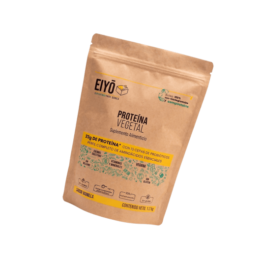 Proteína vegetal sabor vainilla 1.200 Kg - Eiyo