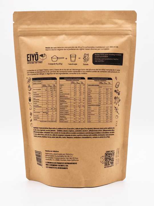 Proteína vegetal sabor vainilla 600 g - Eiyo