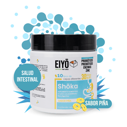 Shoka en Polvo Salud Digestiva Sabor Piña - Eiyo