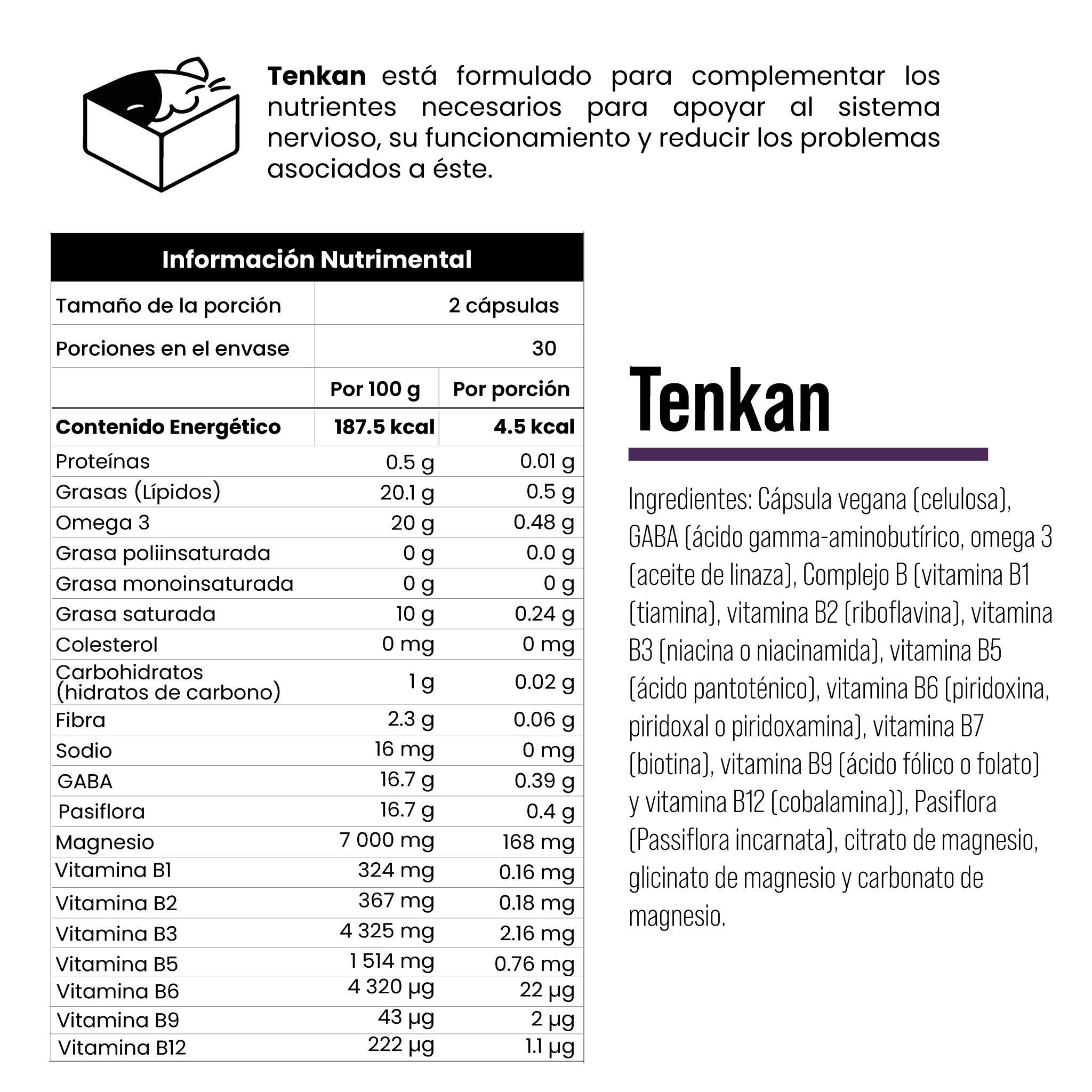 Tenkan - Neurobienestar - Eiyo
