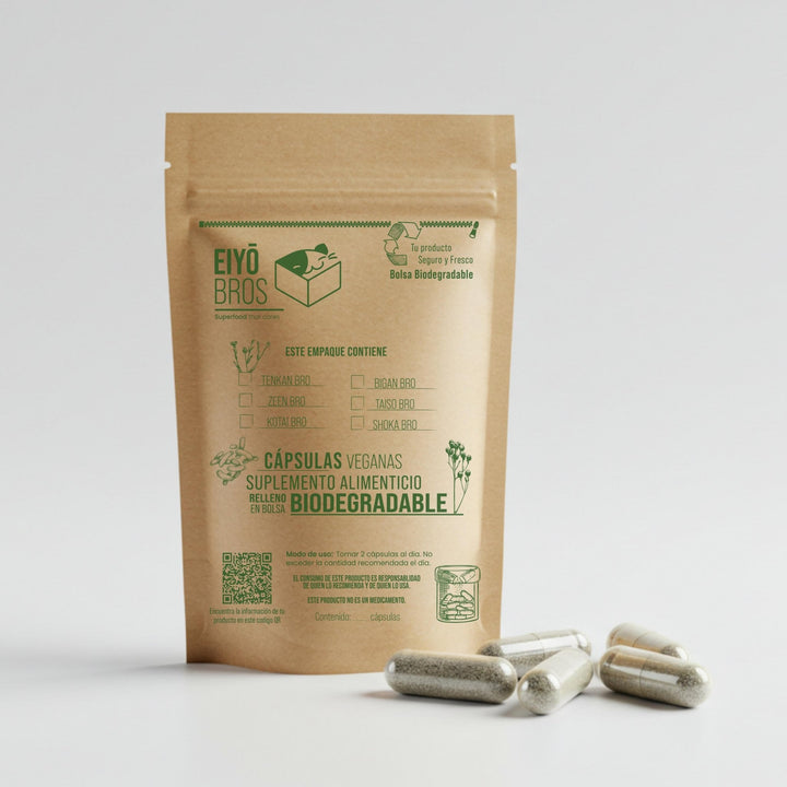 Tenkan Neurobienestar – GABA, Magnesio, Pasiflora, Complejo B y Omega 3 - Eiyo